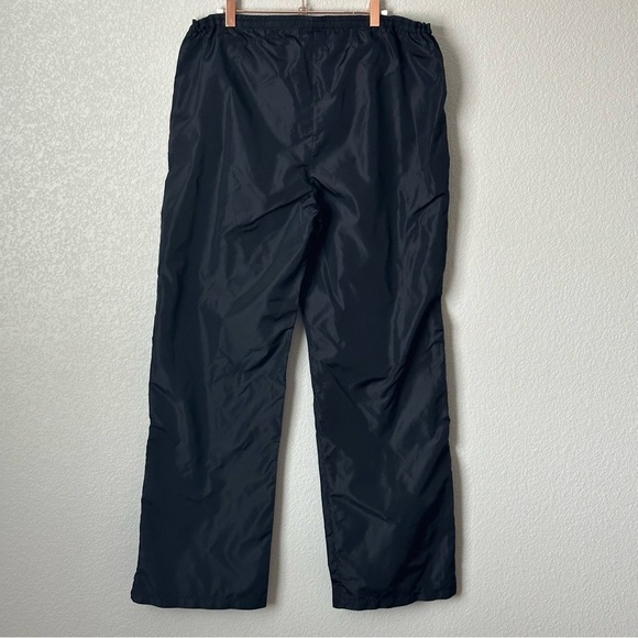 NIKE x VINTAGE made in Taiwan warmup pants XL black drawstring ankle zipper - Picture 4 of 10